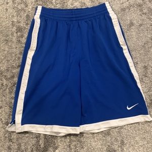Men’s Nike basketball shorts. Size small, but would also work as a medium.